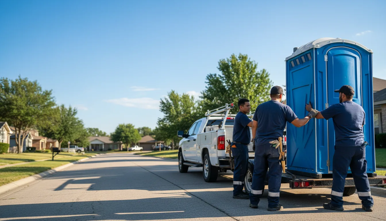 Portable Toilet Rental in Lucas, KS near me